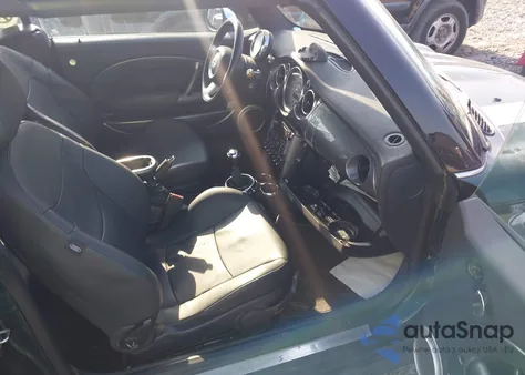 2007 Mini Cooper S из США, поврежденный, VIN WMWRH33557TJ44349